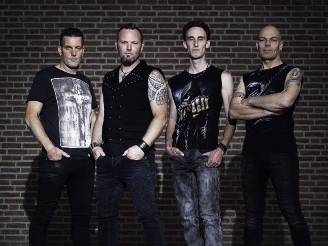 "Black Wizard Band: Wilbert van Perlo, Stefan van Dijk, Iwan vd Bungelaa, Dennis Schaap - Musikgruppe Portrait"