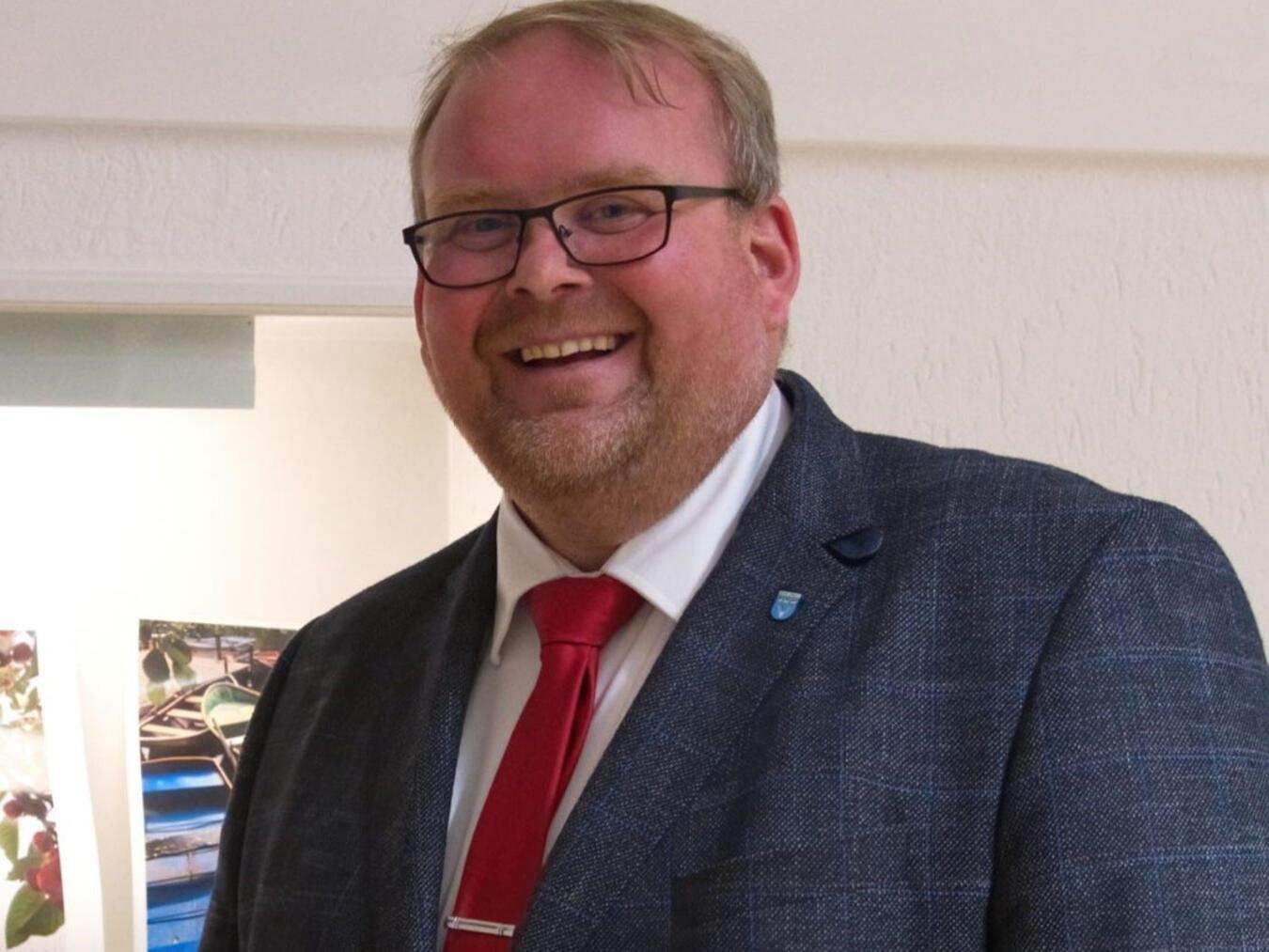 Erneute Kandidatur, diesmal als unabhängiger Kandidat Bürgermeister Dirk Ketelaers. Foto: privat