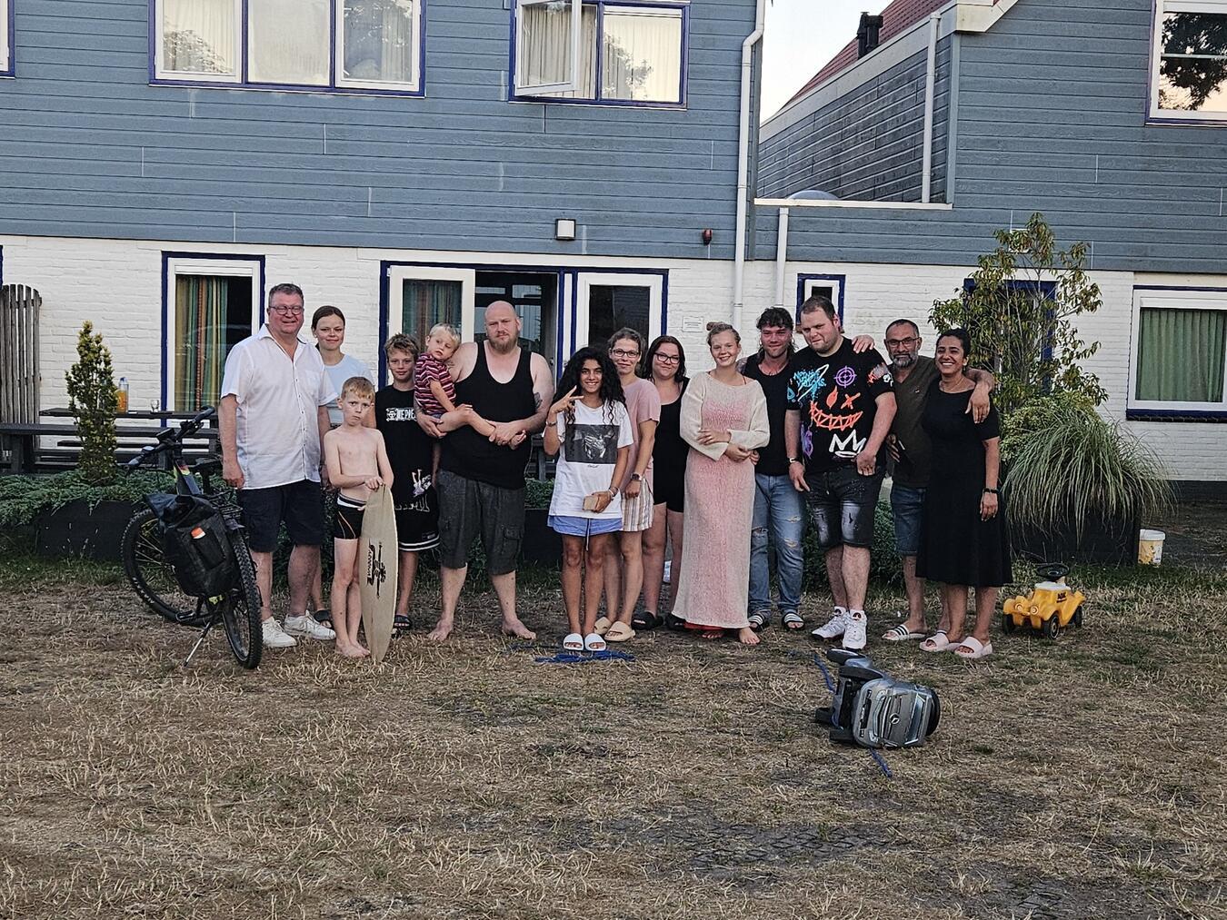 Bürgermeister Georg Koenen (l.) kam überraschend zu Besuch. Foto: privat