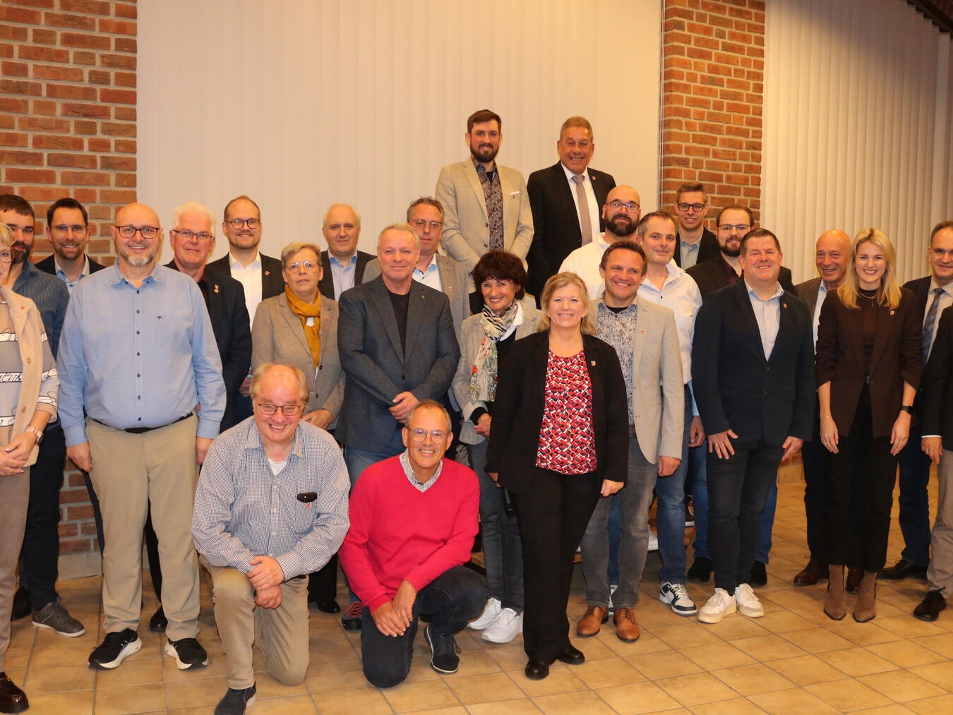 Bürgermeisterin Nadine Bogedain und der neue Gemeinderat. Foto: Gemeinde Sonsbeck