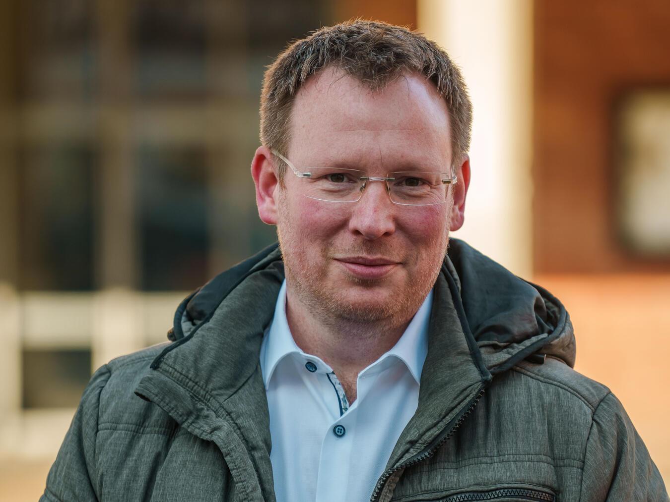 Bürgermeisterkandidat Pierre Keysers freut sich auf die Gespräche mit Vereinen und Institutionen. Foto: Simon van de Loo