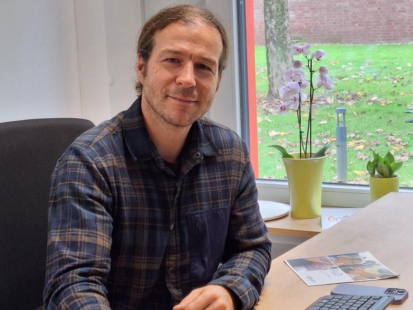 Carsten Böhm ist seit fast 15 Jahren für den FuD der Lebenshilfe Unterer Niederrhein verantwortlich. Foto: LHUN