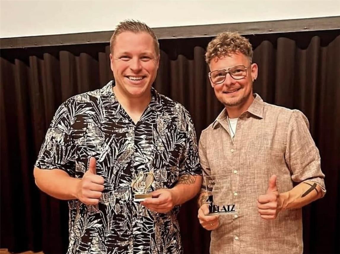 Carsten Brosius und Steffen Mölich Derksen waren die Sieger der Casting Show 2024 in den Kategorien „Newcomer“ und „Allstars“. In diesem Jahr sitzen sie in der Jury. Foto: EVC