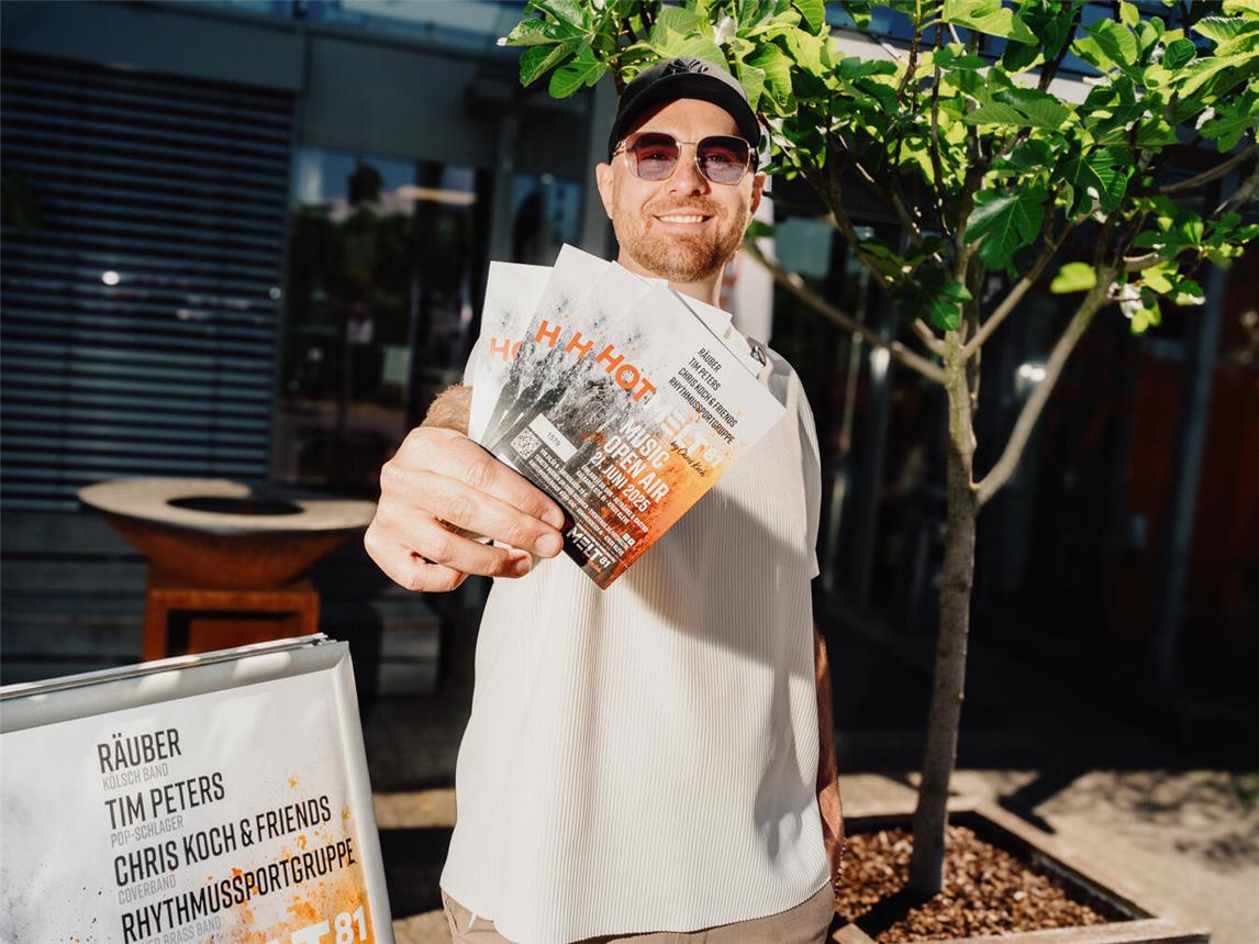 Chris Koch freut sich auf die zweite Auflage des Hotmelt81. Foto:privat