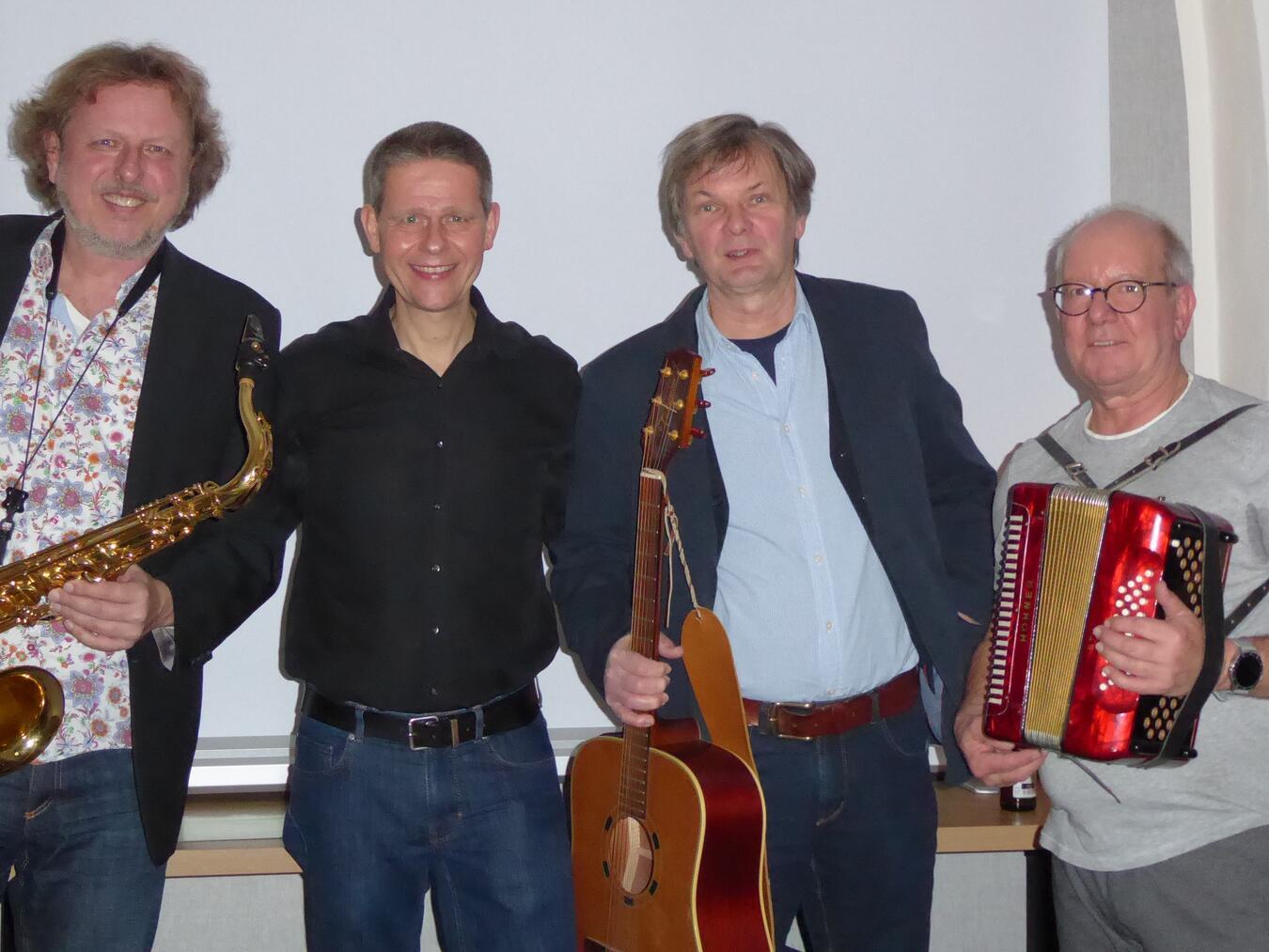 Christian Behrens und Freunde sind im Januar zu Gast auf Haus Ingenray. Foto: privat