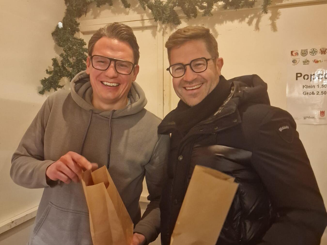 Christian Mannitz und Sebastian Kretz, (r.). Foto: privat