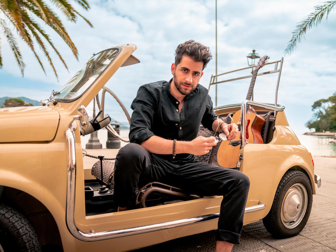 Christian Meringolo, geboren in Bonn und mit italienischen Wurzeln, begeistert seit mehr als 20 Jahren mit seinem unverwechselbaren Stil. Foto: Fabian Kahl