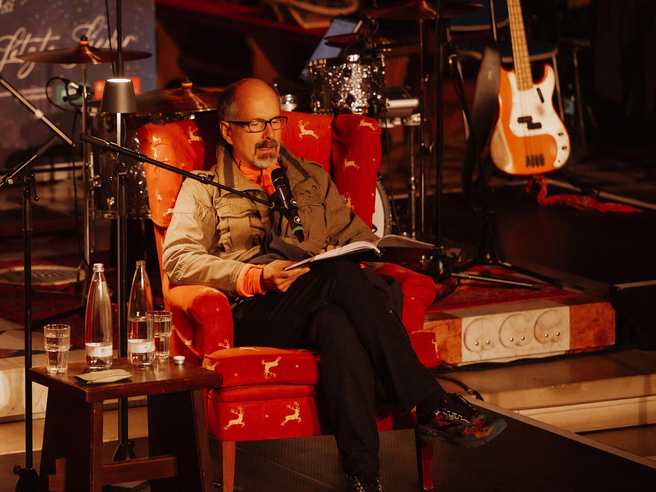 Christoph Maria Herbst liest ehrenamtlich zugunsten der Malteser. Foto: Christian Eschhaus