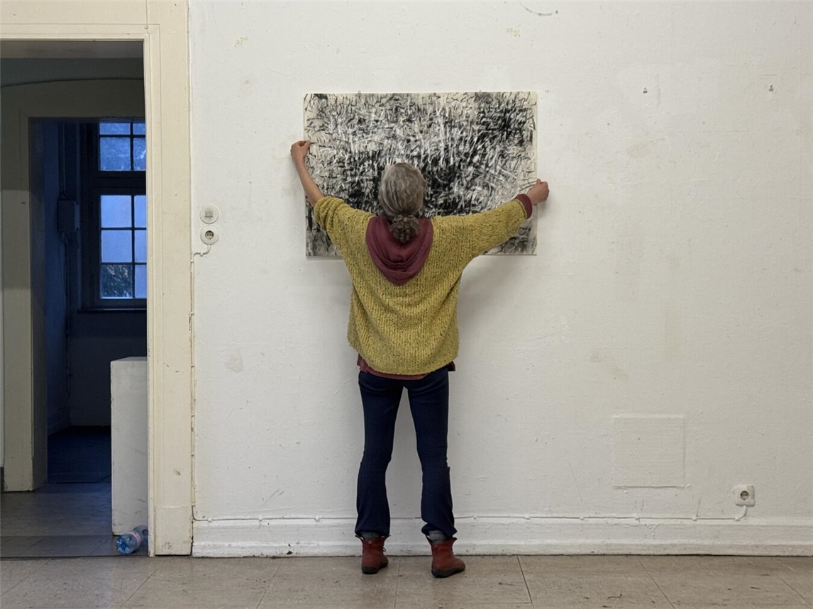 Claudia Maas bei der Arbeit. Foto: ArToll