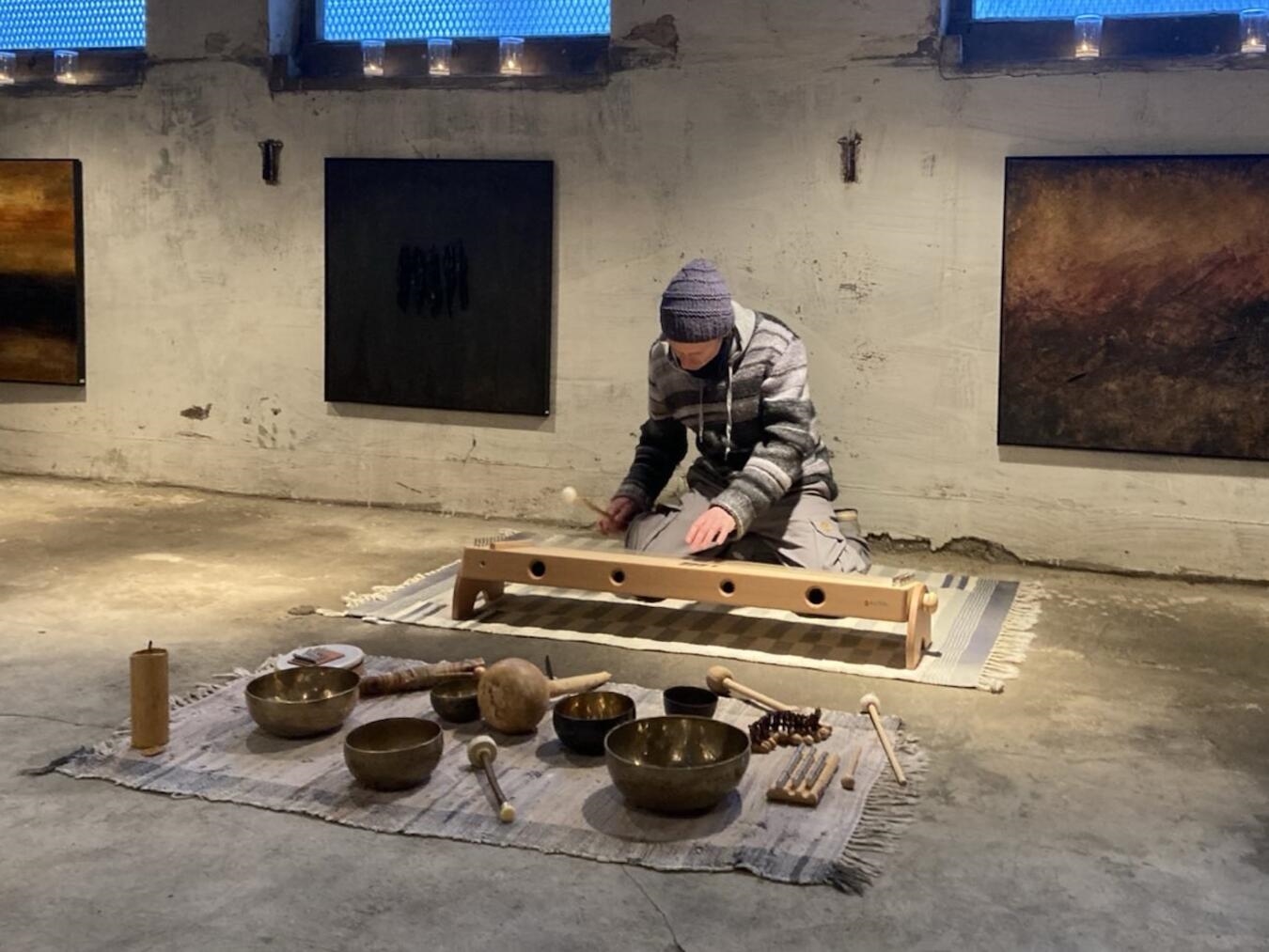 Daniel Wouters lädt zu Klangkonzerten ein. Foto: privat