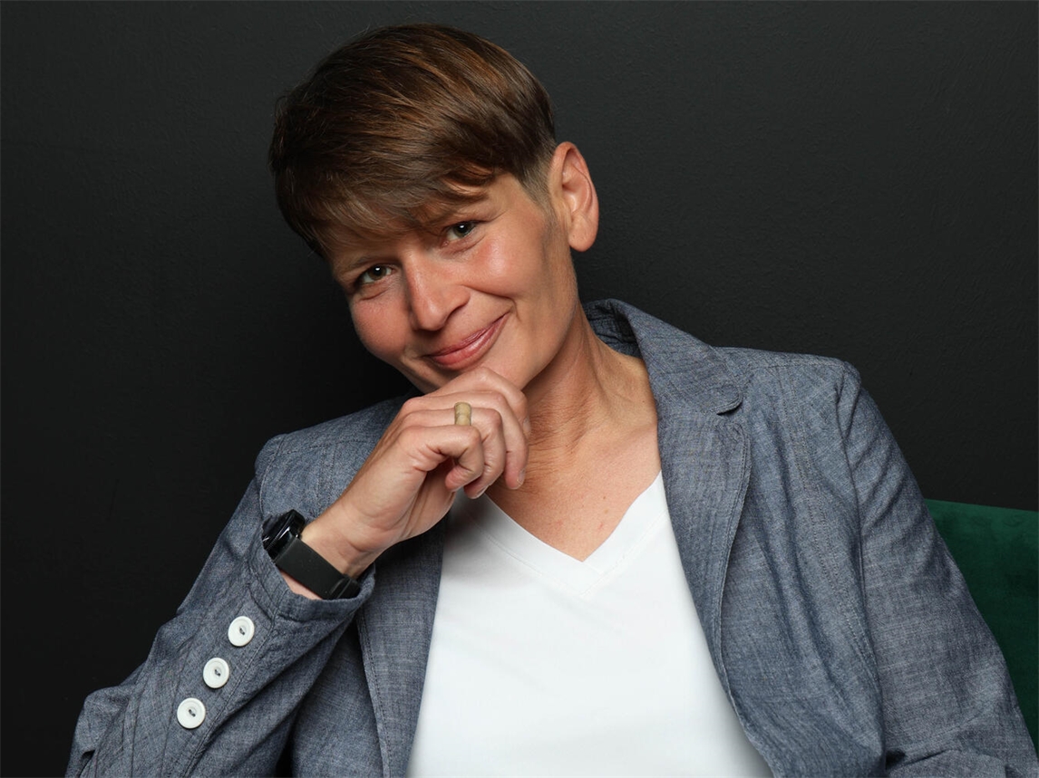 Daniela Henfling am 15. November in Haldern, Porträtaufnahme.