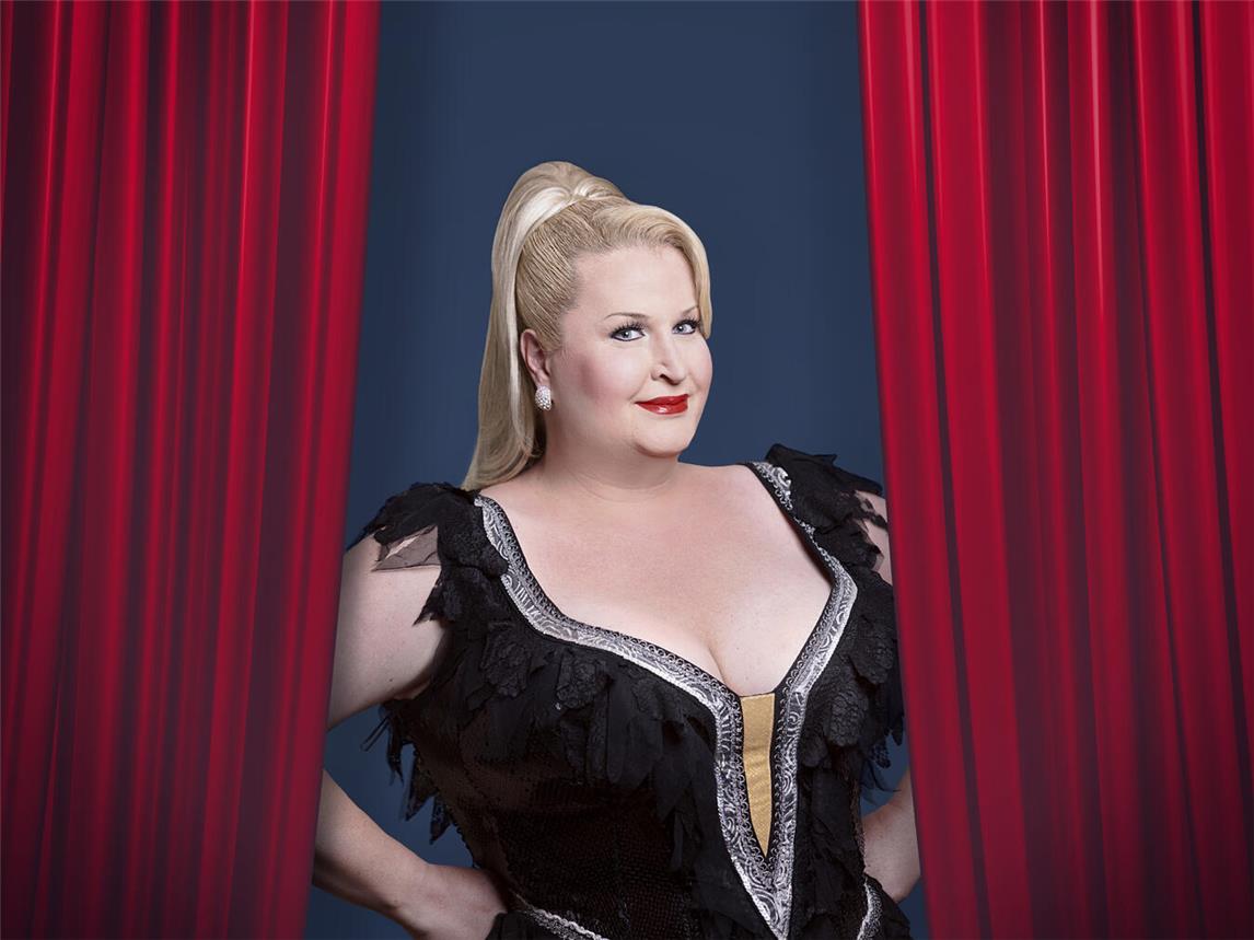 Daphne de Luxe ist Entertainerin mit Leib und Seele.Foto: Simona Bednarek