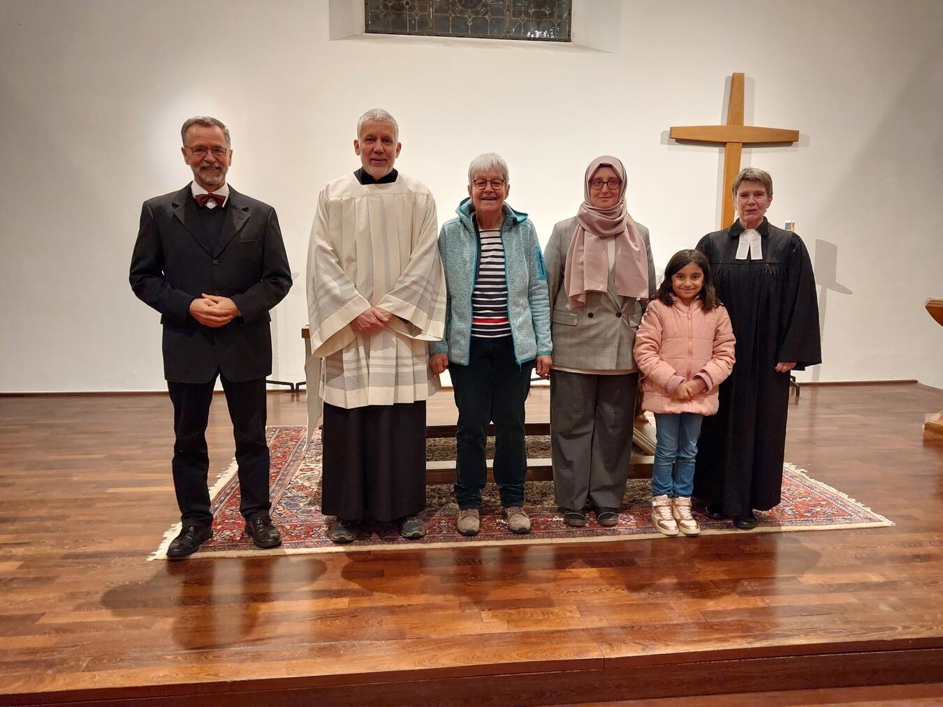Das 3. interreligiöses/internationale Friedensgebet fand in der Heilig-Geist-Kirche statt.Foto: privat