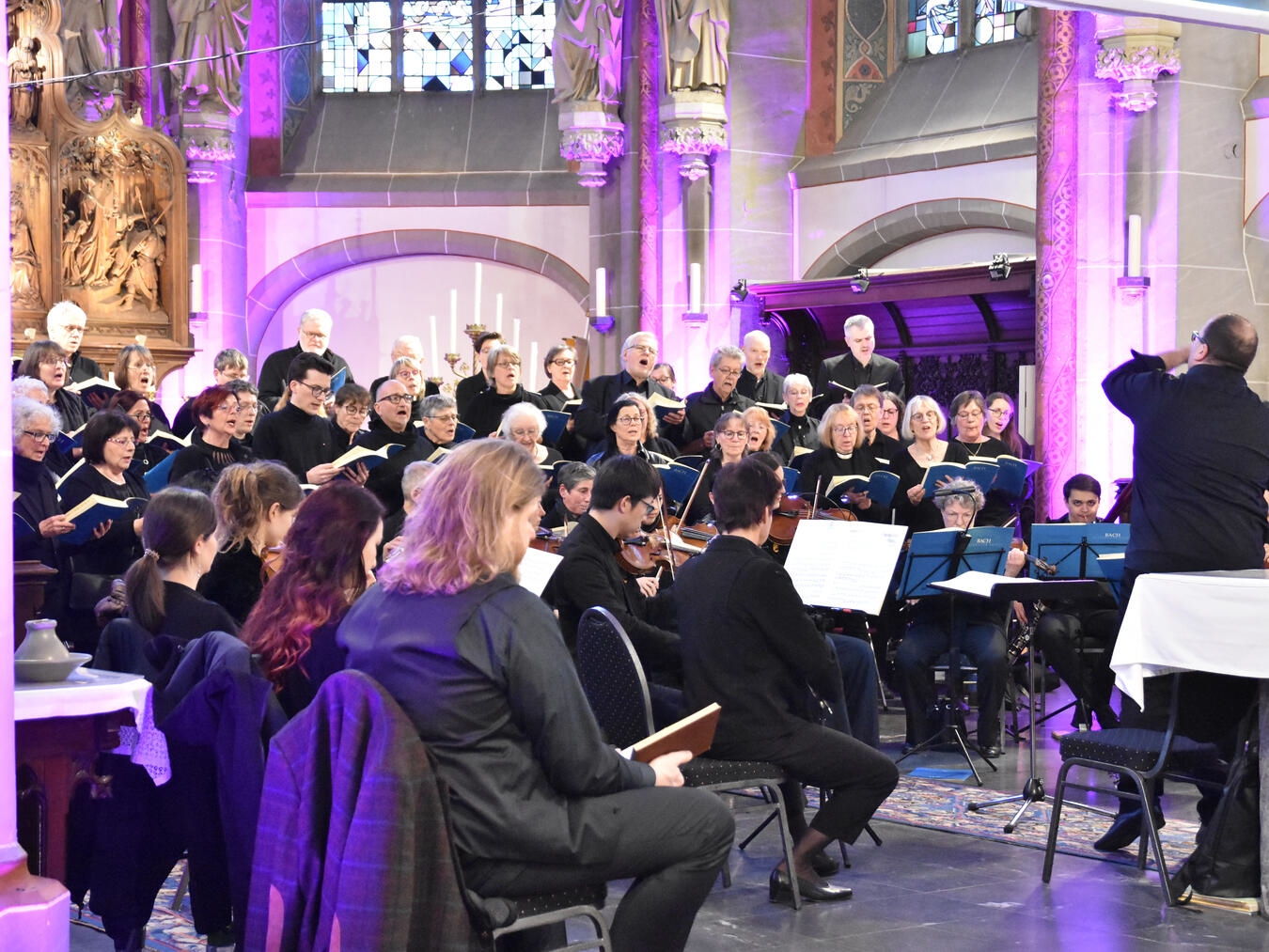 "Abschlusskonzert in Maria-Magdalena-Kirche Goch am 22. November, abends."