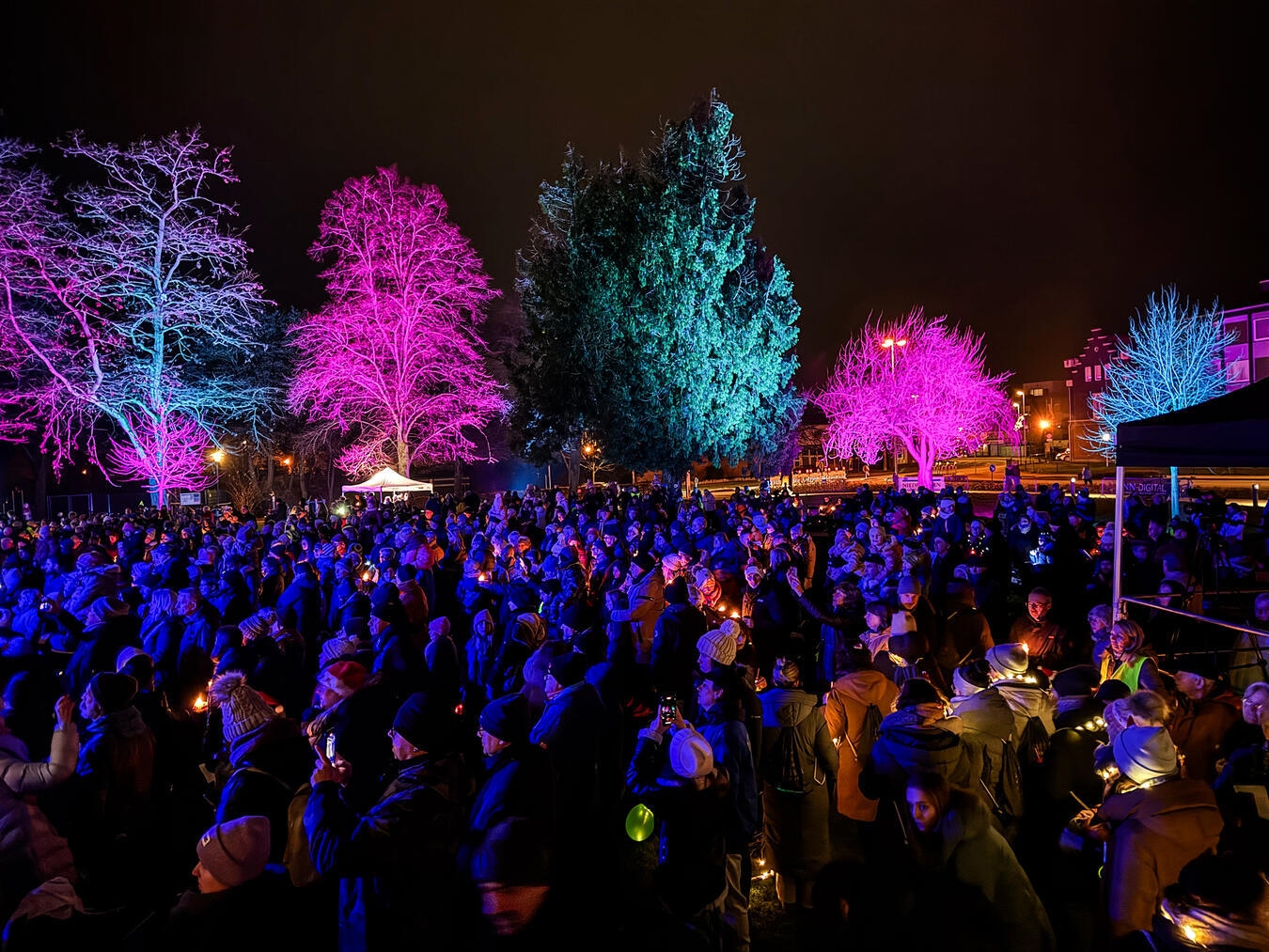 Das Adventssingen findet erneut im Vittinghoff-Schell-Park statt. Foto: Gemeinde Weeze