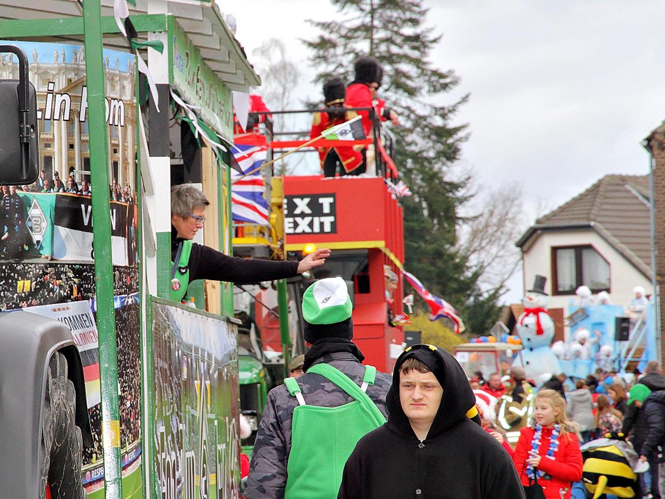 Das AKK stellt allen Zugteilnehmern kostenloses Wurfmaterial.