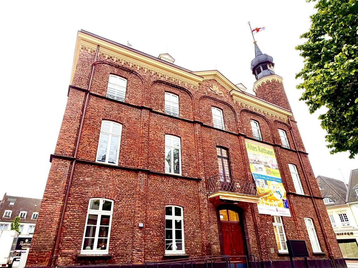 Das Alte Rathaus soll ein neuer Ort der Begegnung, Kultur und Gemeinschaft in der Innenstadt werden. Foto: Stadt Rheinberg