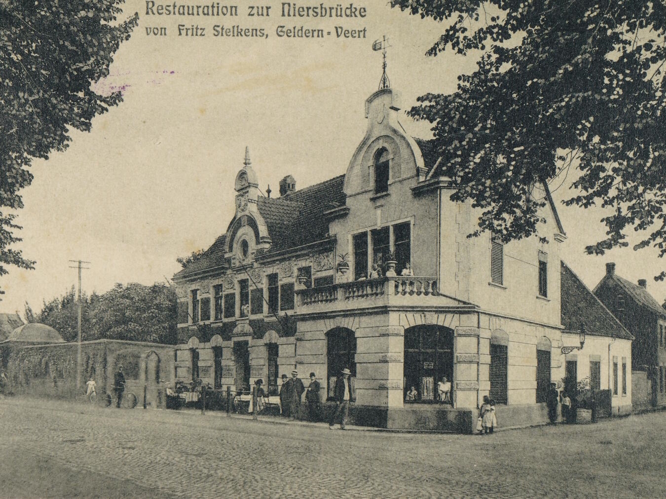 Das alte Restaurant „Zur Niersbrücke“. Foto: privat