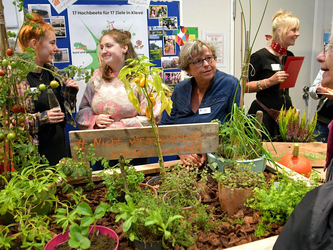 Das Berufsbildungszentrum Kleve sicherte sich den 1. Preis. NN-Foto: Rüdiger Dehnen