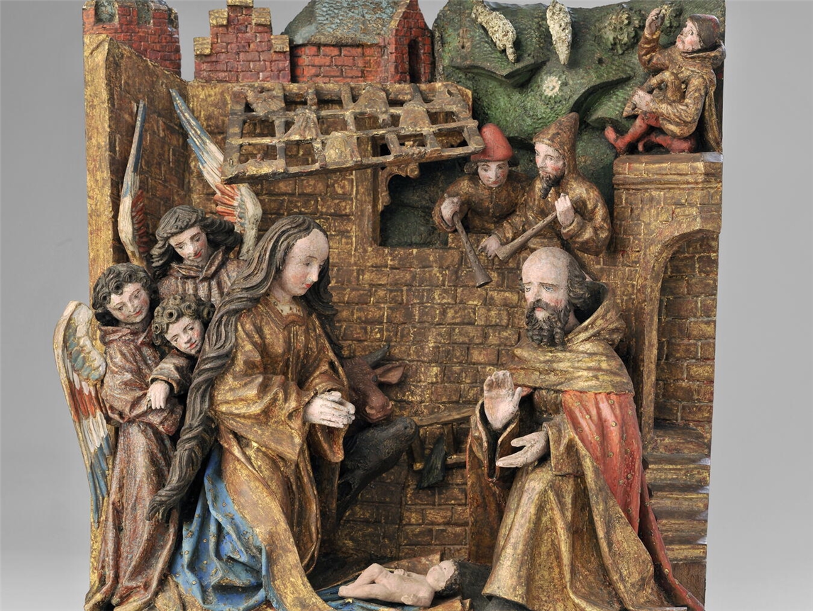 Das Bild zeigt die „Anbetung des Kindes“ von Henrik van Holt um 1520/30. Foto: Stefan Kube/SQB, Greven