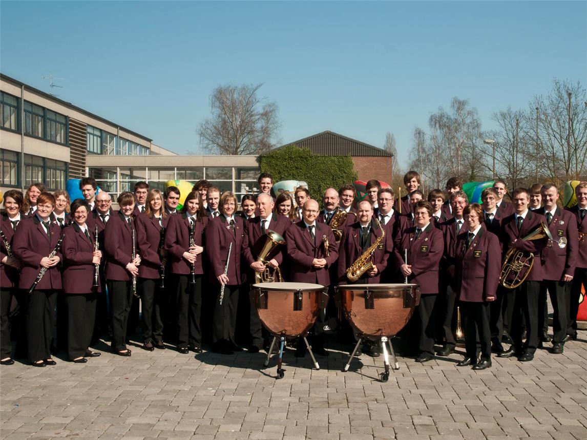 Das Blasorchester aus Praest. Foto: Norbert Schluess