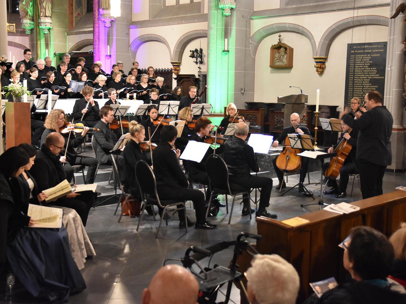 Das chorwerk niederrhein probt freitags in issum.Foto: privat
