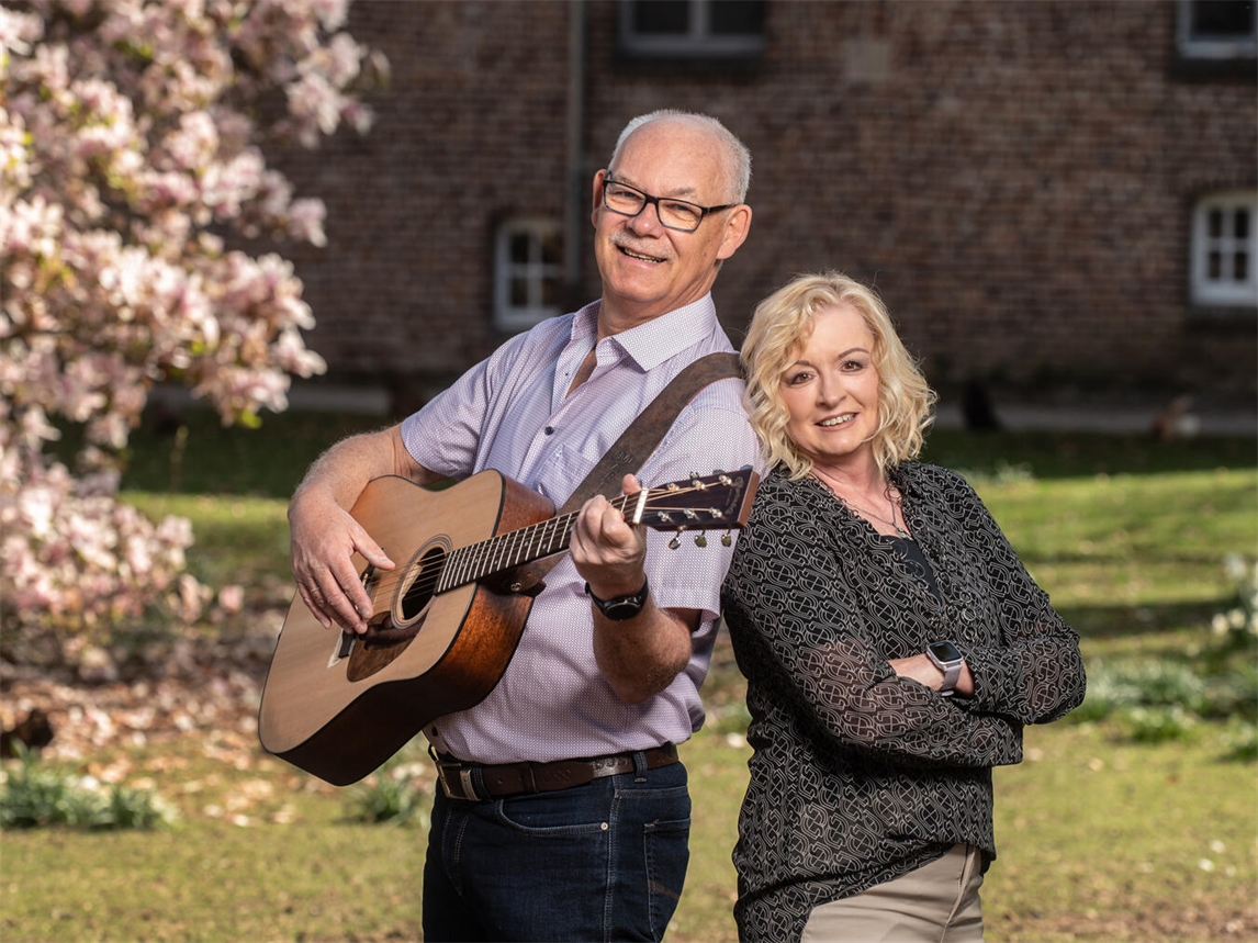 "Duo Hörbar, Astrid und André Philippi, erstes Konzert in Sonsbeck"