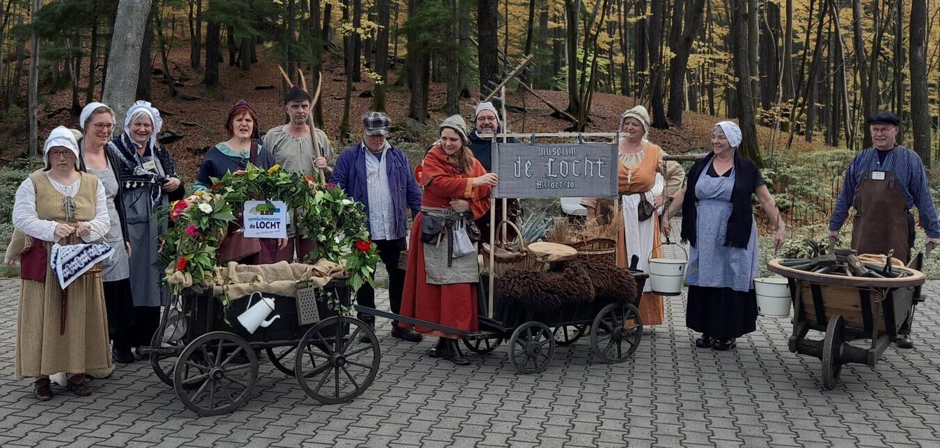 Ehrenamtliches Team Museum de Locht zeigt historische Landwirtschaft in Melderslo.