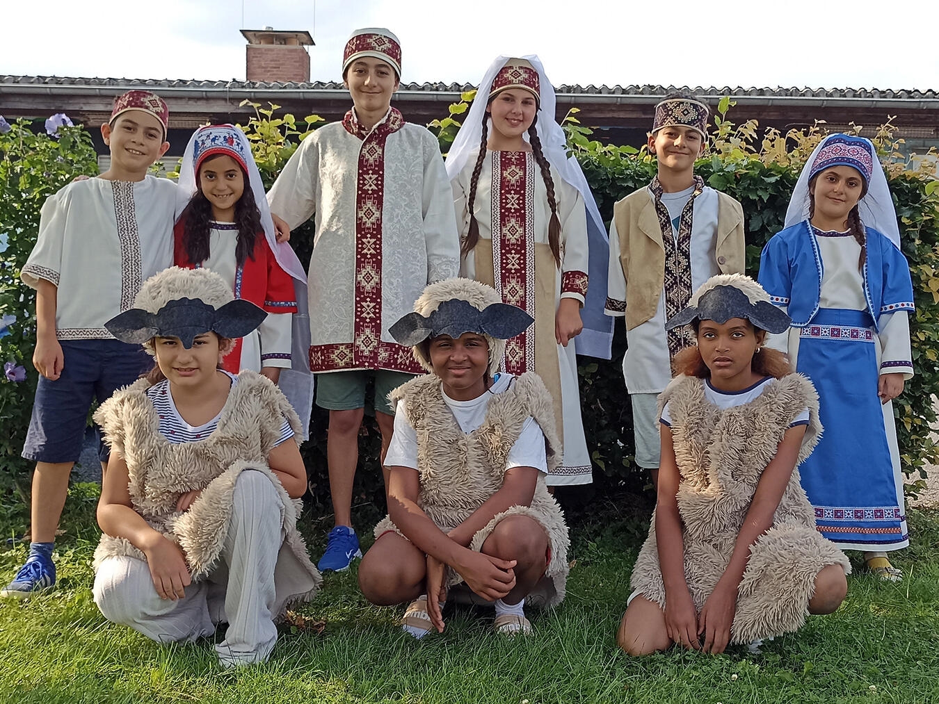 Das Ensemble des musikalischen Theaterstücks. Foto: privat