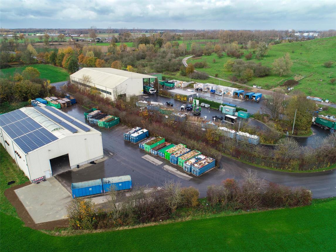 Das Entsorgungszentrum der KKA in Geldern-Pont. Foto: GE