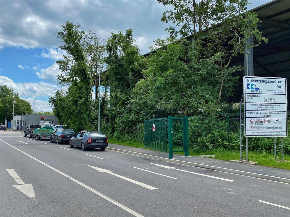 Das Entsorgungszentrum in  Pont. Foto:Gabriela Thoenissen/KKA