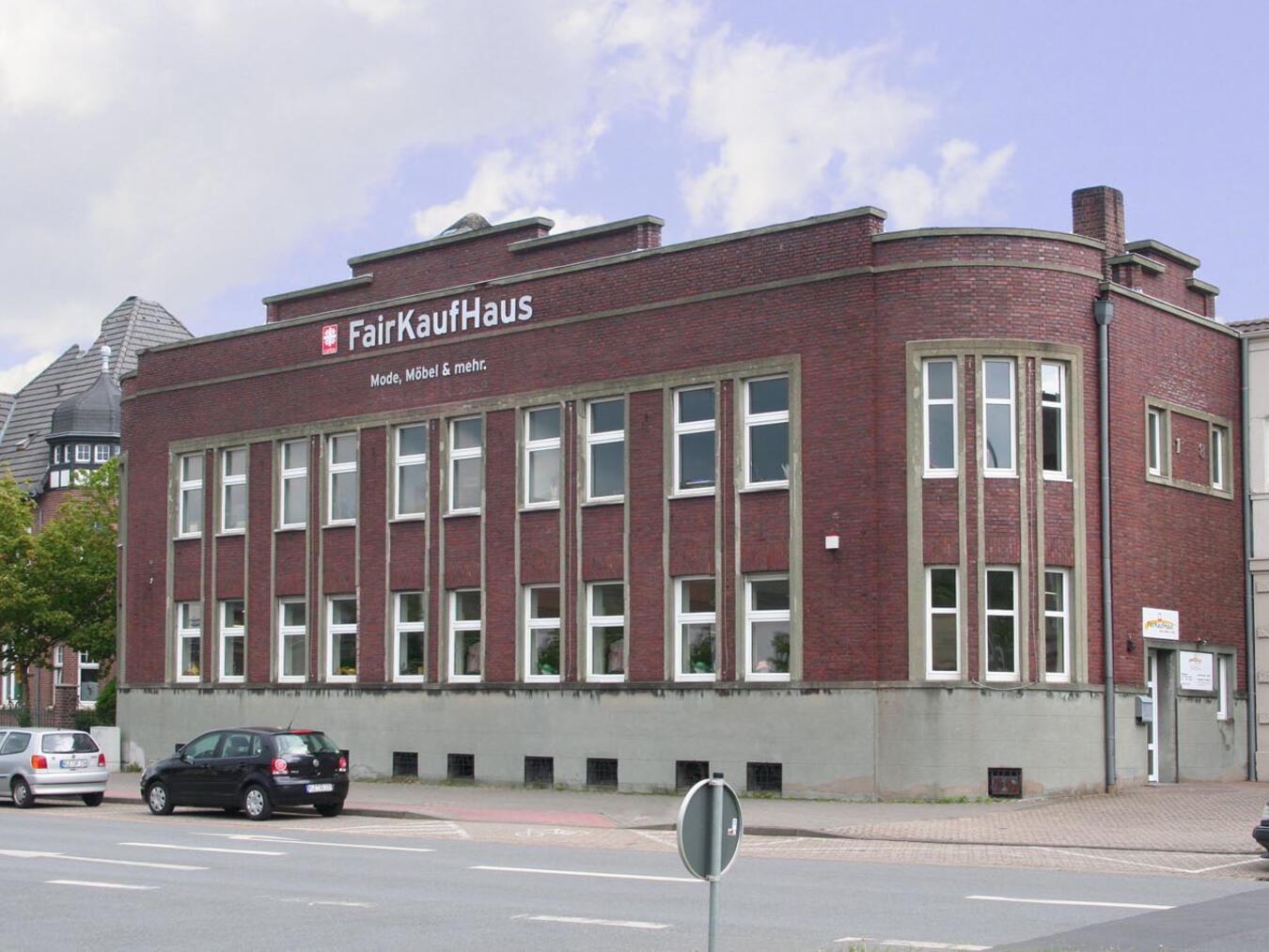 Fairkaufhaus on Tour Das Fairkaufhaus in Geldern. Foto: Caritasverband Geldern-Kevelaer