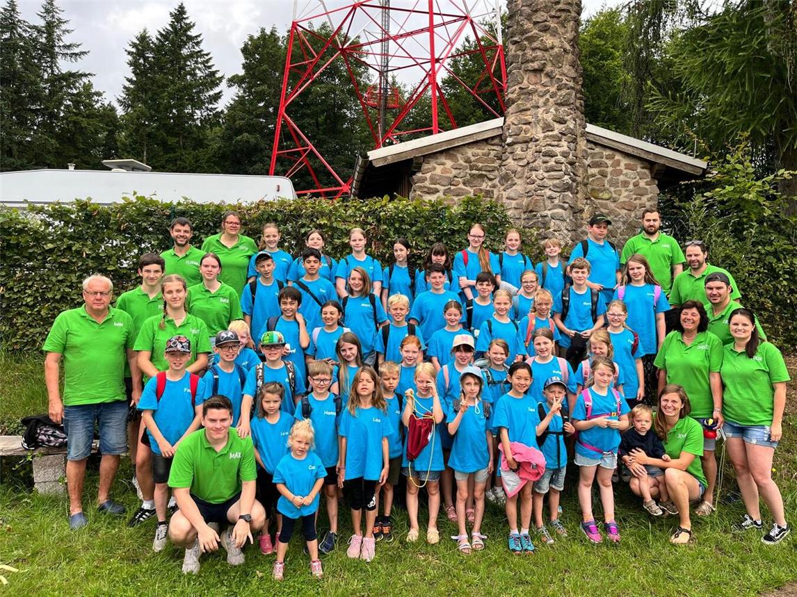 Das Ferienlager Sonsbeck auf dem Bambergerhof. Foto: privat