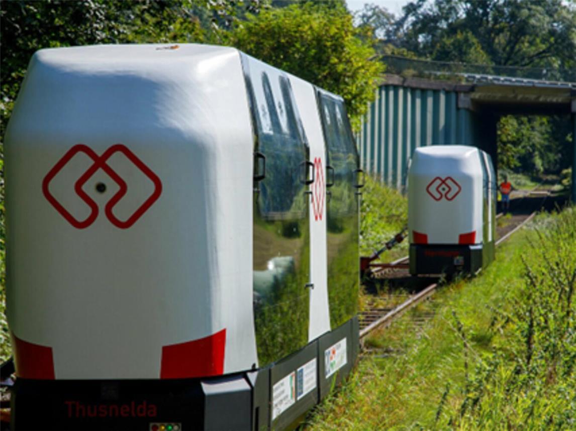 Das Forschungsprojekt „Monocab Rijn-Waal“ lädt ein. Foto: TH OWL / We How Sky - Peter Wehowsky