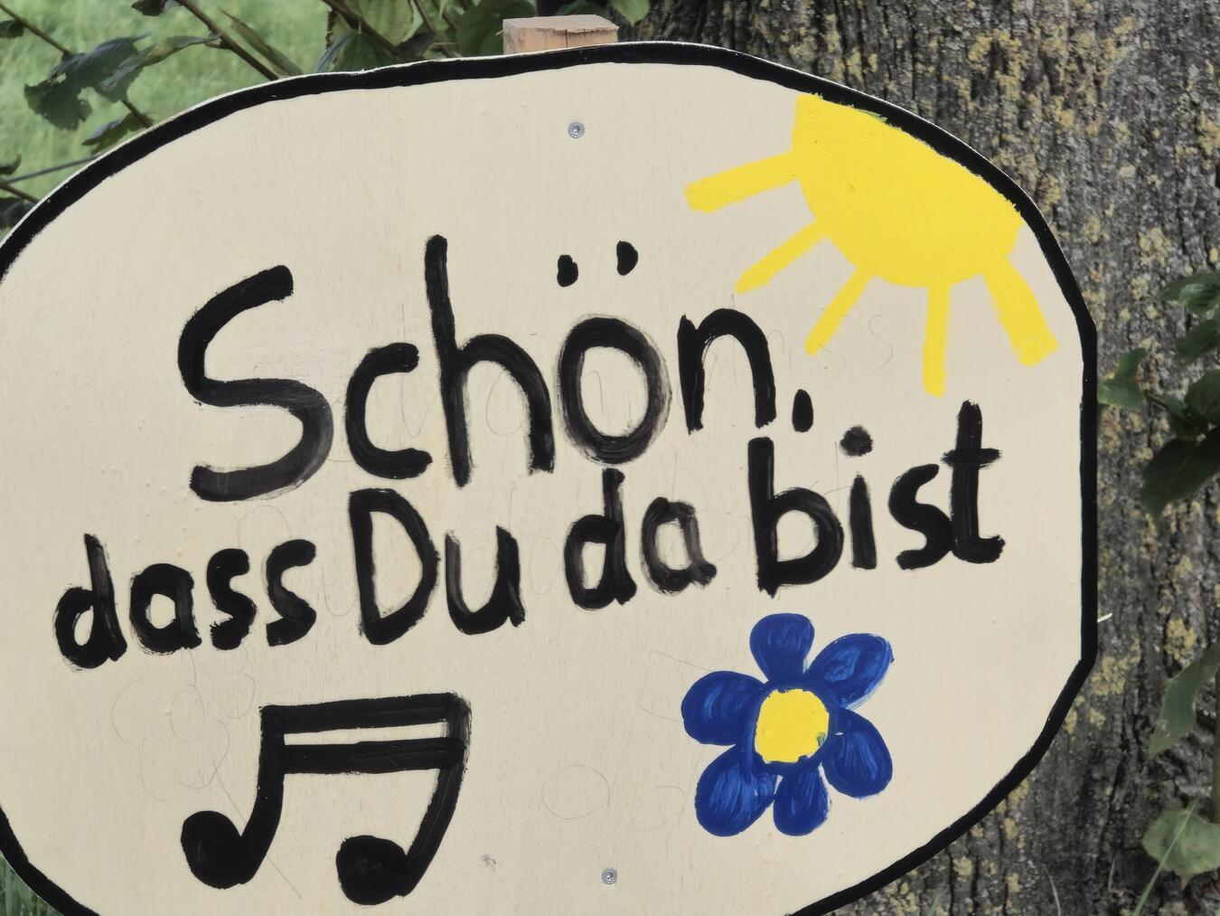 Das Haldern Pop begrüßt seine Gäste. NN-Foto: HF
