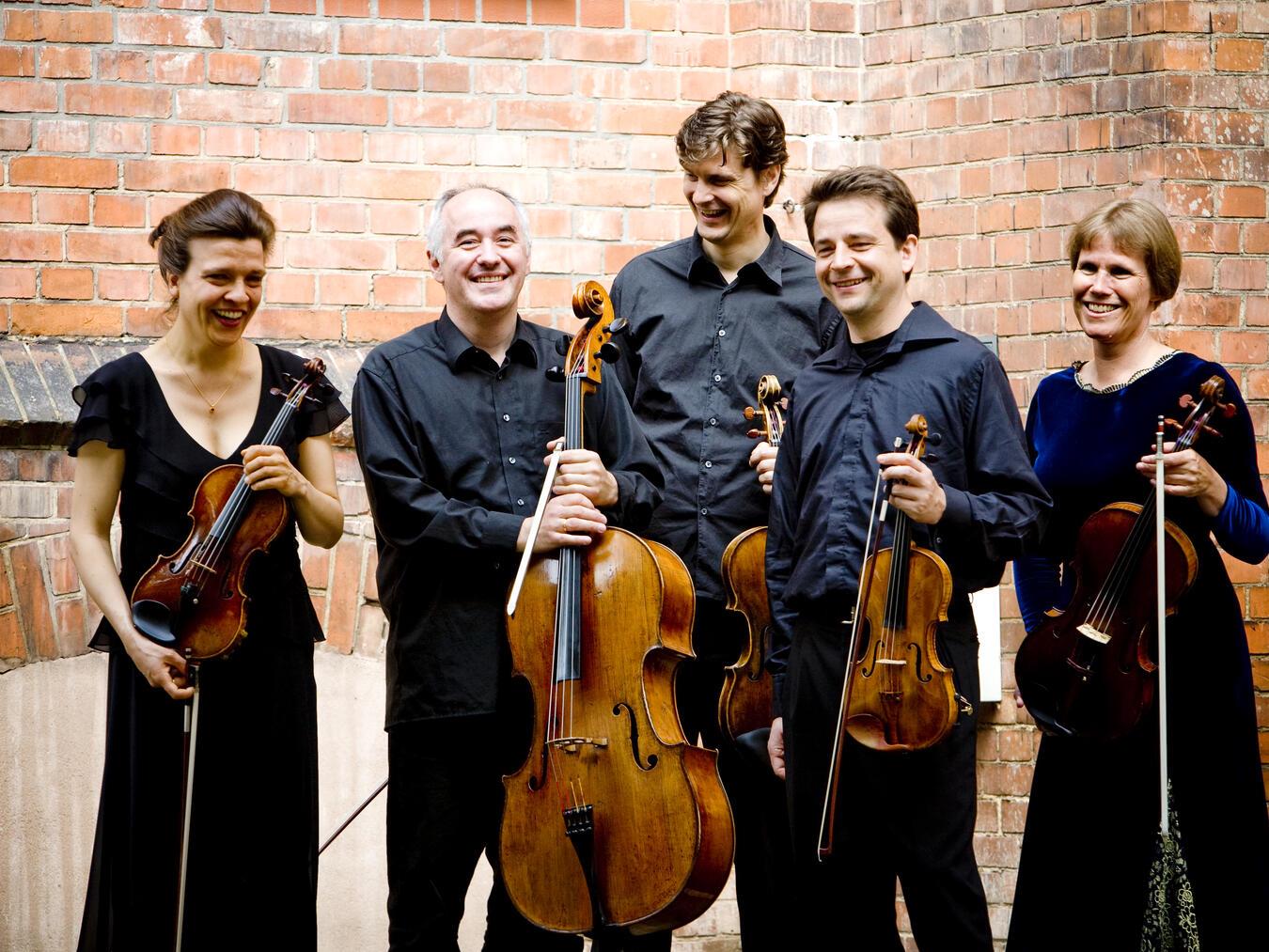 Bartholdy Quintett spielt ganz nah am Himmel Das hochkarätig besetzte Bartholdy Quintett kommt nach Kleve. Foto: Bartholdy Quintett