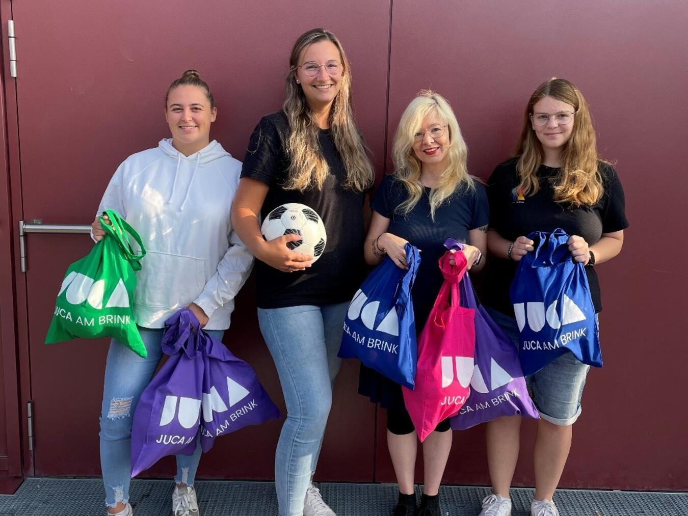 Das JuCa-Team freut sich auf die neuen 5. Klassen. Foto: Stadt Emmerich