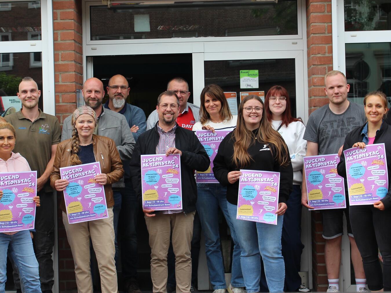 Das Jugendnetzwerk Rees freut sich auf den Aktionstag am 7. September. Foto: Stadt Rees