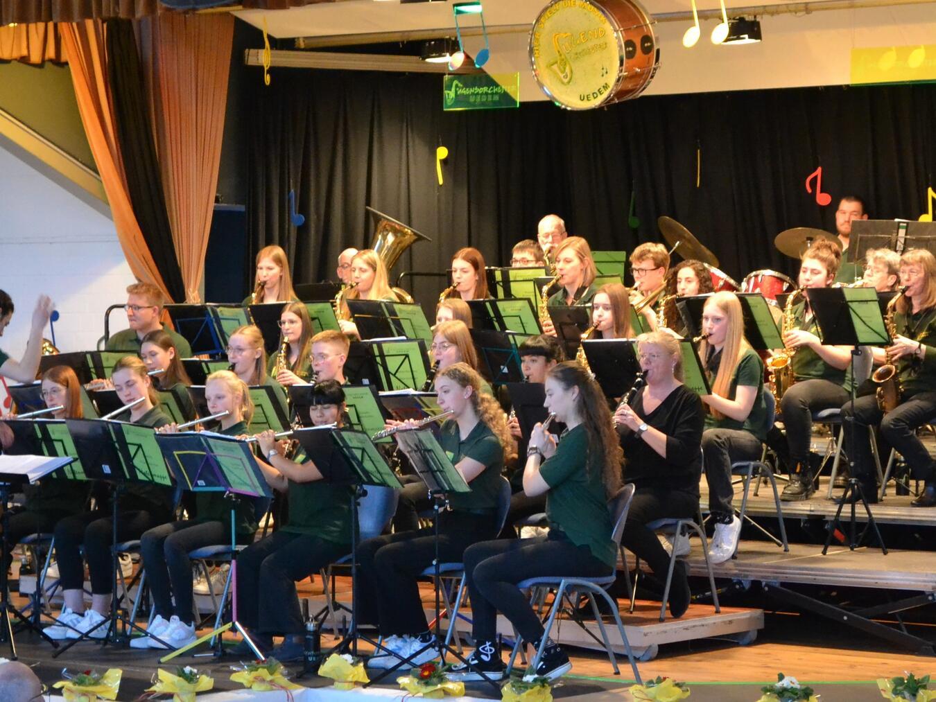 Das Jugendorchester Uedem wusste sein Publikum einmal mehr zu begeistern. Foto: privat