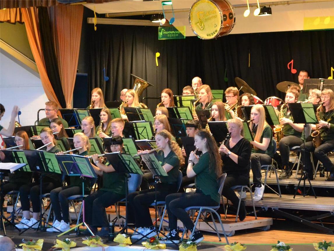 Das Jugendorchester Uedem wusste sein Publikum einmal mehr zu begeistern. Foto: privat