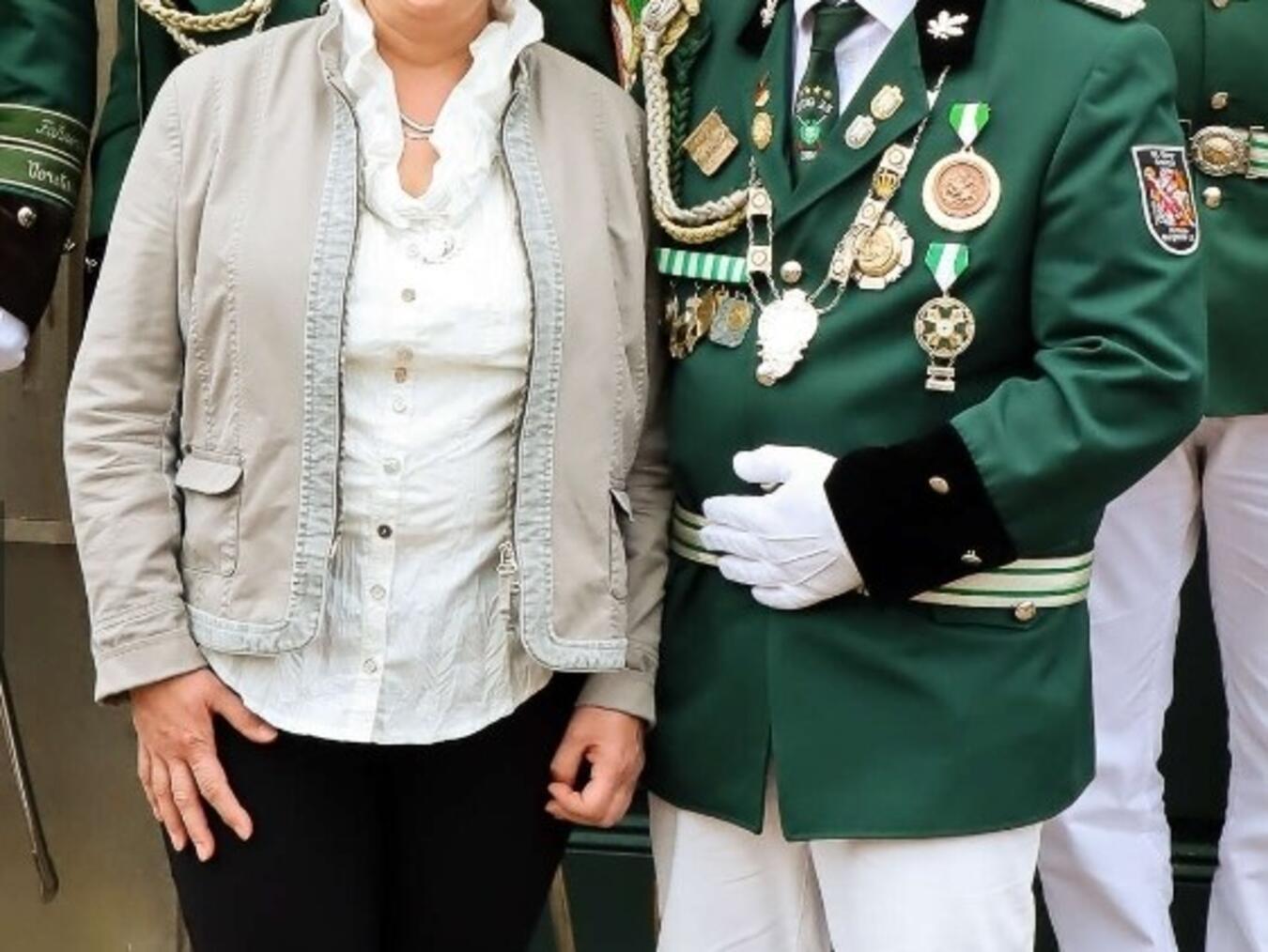 Das Kaiserpaar Heike und Christoph Krachten. Foto: privat