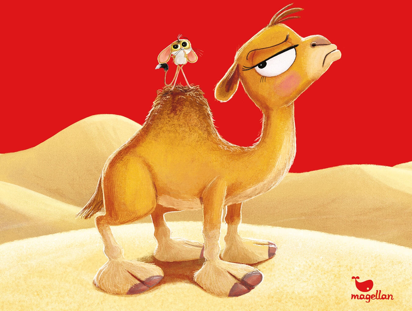 „Das Kamel hat schlechte Laune“ ist am 5. September das erste Buch, das vorgelesen wird. Foto: Magellan Verlag