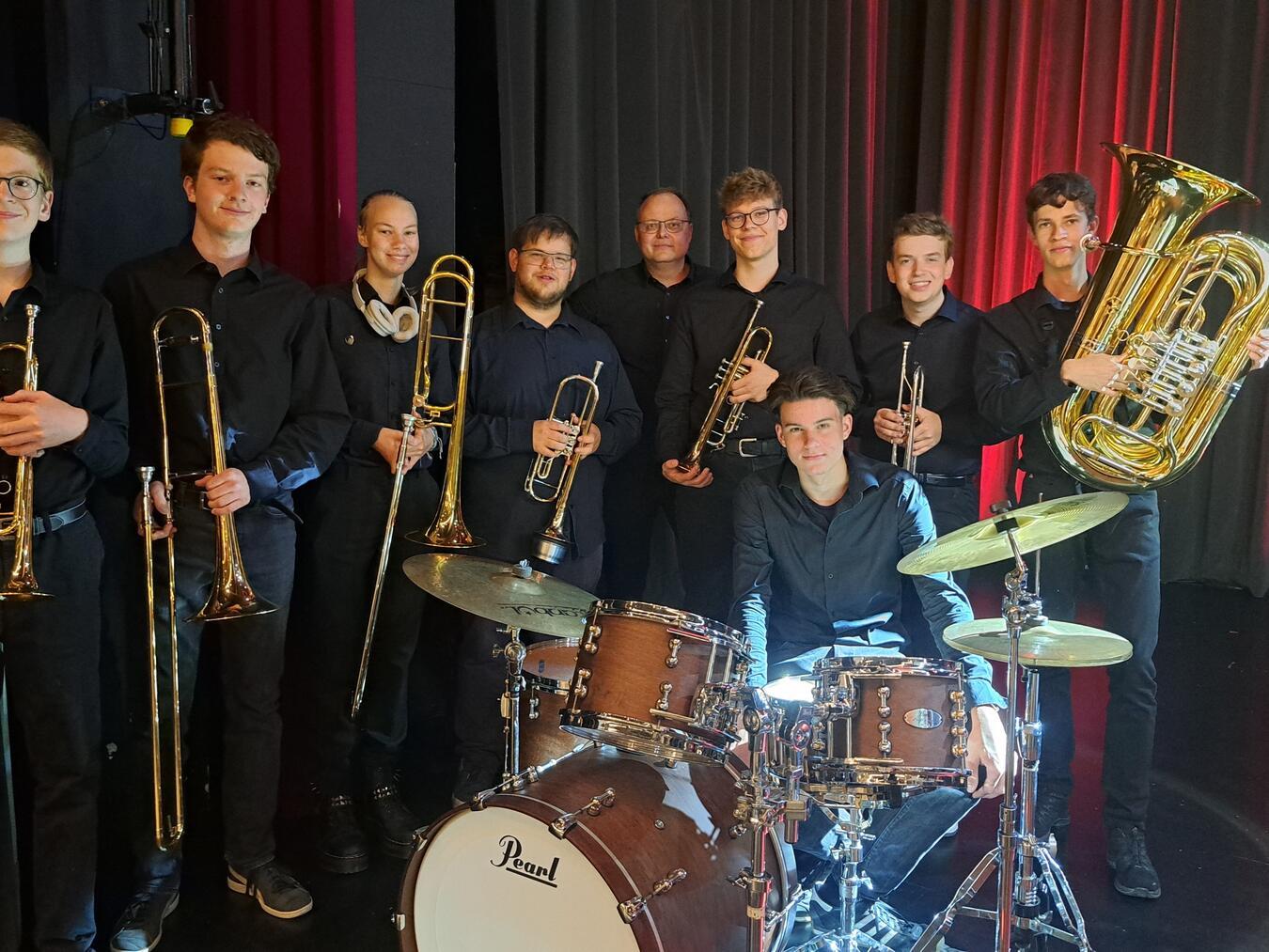 Das KMS-Ensemble Geldern Brass sorgt für den klangvollen Abschluss des Nachmittags.Foto: privat