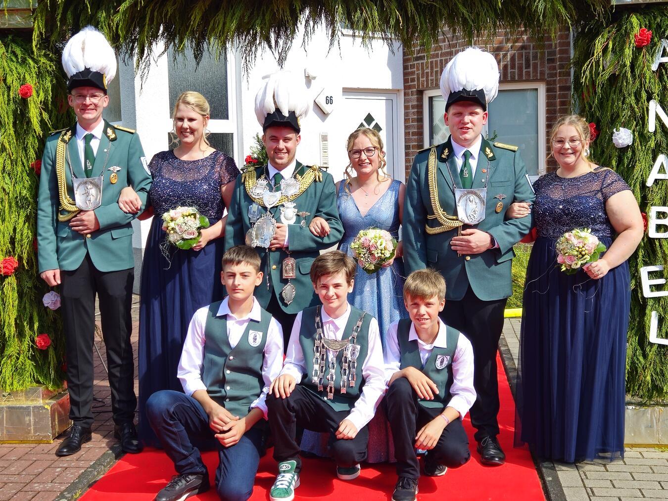 Das Königspaar blickt auf eine schöne Zeit zurück. Foto: privat