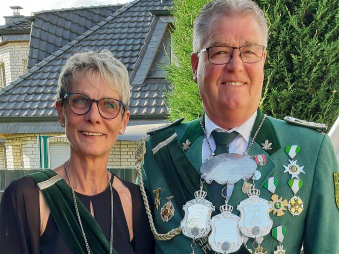Das Königspaar Hans-Joachim und Martina Wolters. Foto: privat