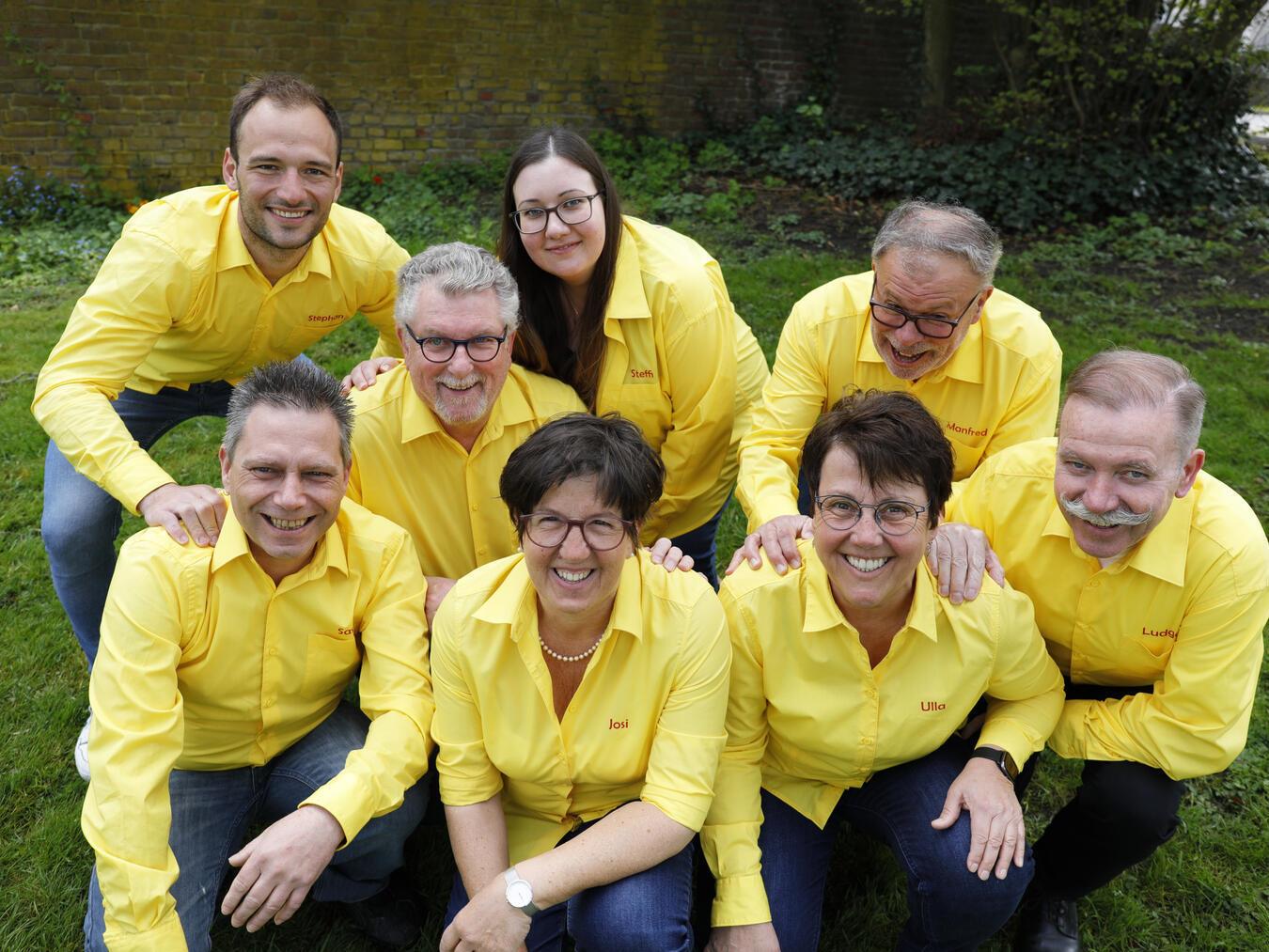 Das Komitee verweist auf das offizielle Pressefoto aus 2024. Bald wird ein neues Bild gemacht. Foto: Kirmeskomitee