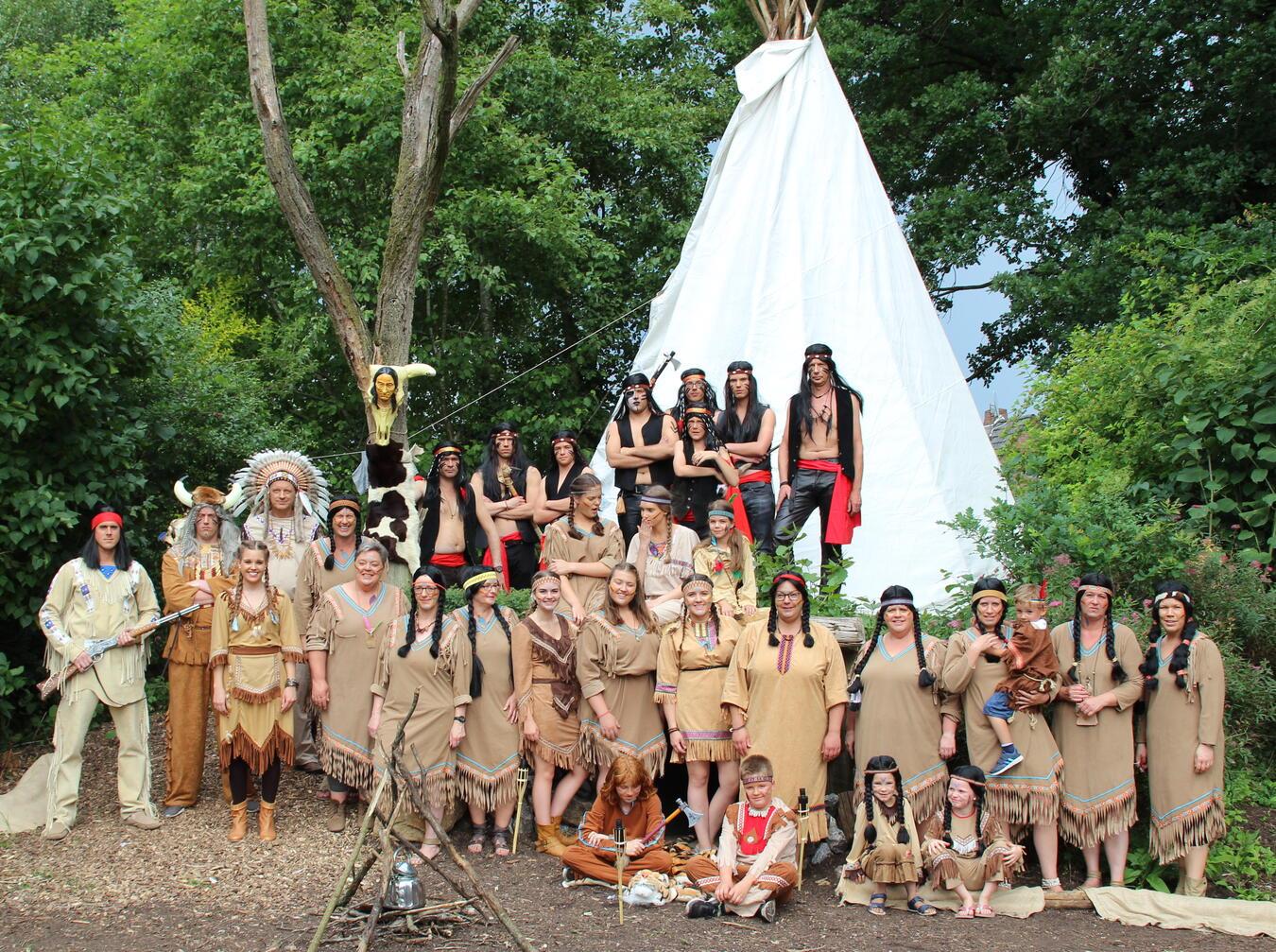 Das letzte Mal wurde „Winnetou I“ 2017 aufgeführt. Fotos (6): DJK Twisteden