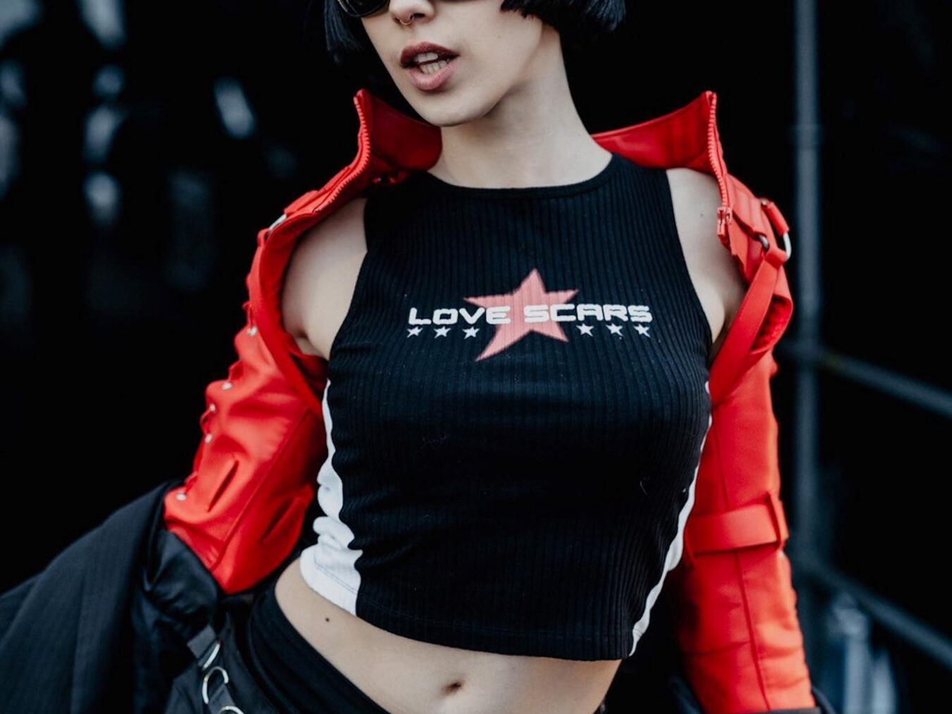 Das Line-Up der Partystage bekommt unter anderem Zuwachs von „Ohne Benzin“-Interpretin Domiziana.Foto: Christina Demertzi