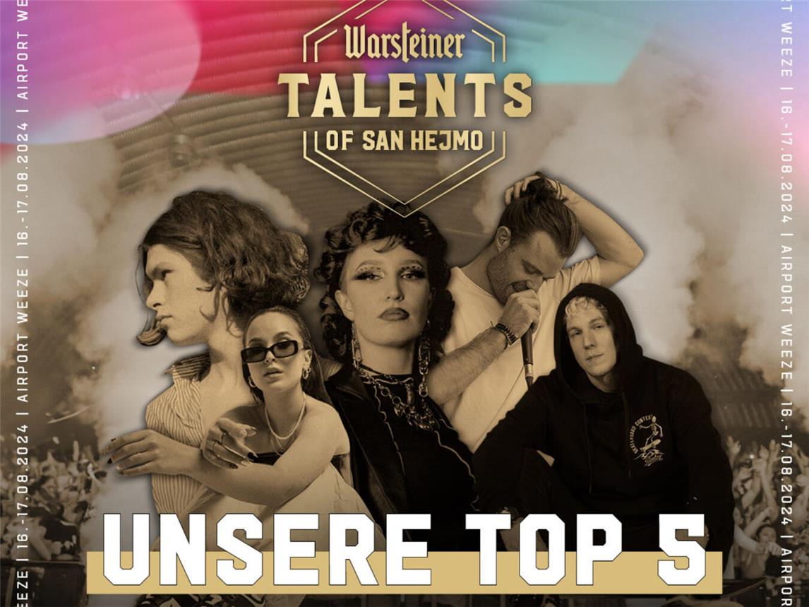 Das Live-Finale wird am Freitag, 16. August, um 15 Uhr auf der New Talent Stage des San Hejmo Festivals ausgetragen.Foto: Warsteiner