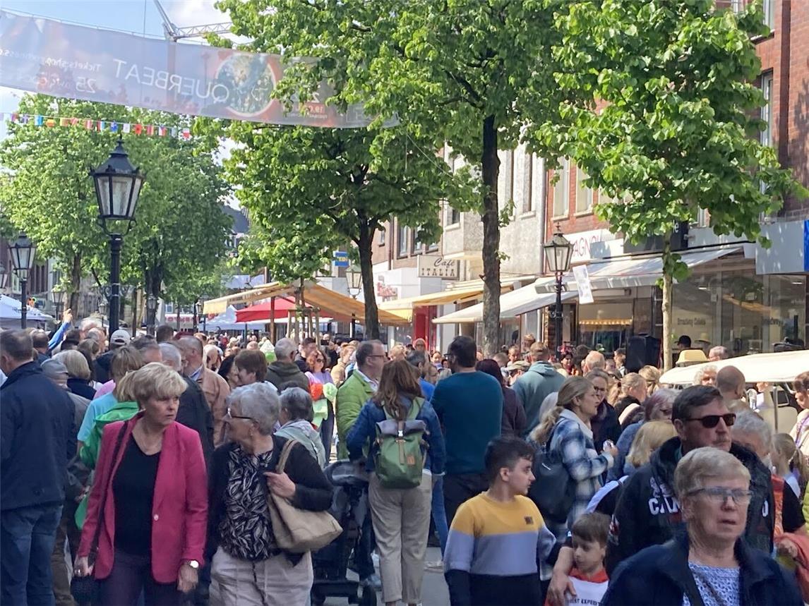 Das Maifest des Werberings ist immer ein Publikumsmagnet - wie hier im vergangenen Jahr. Foto: privat